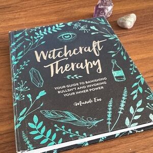 Witchcraft Therapy Journal - Black & Teal